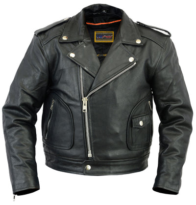 Kidkin kids leather jacket Kid's Leather Renegade Classics