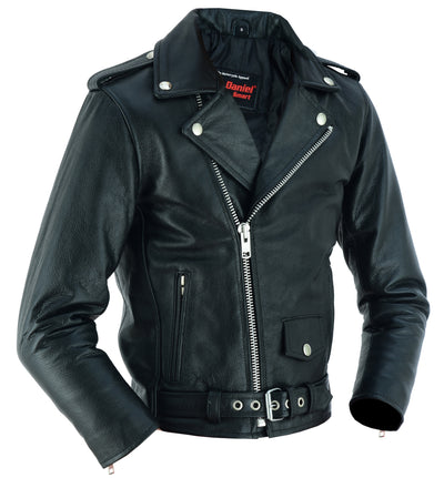 Karlos Kids Leather Jacket Kid's Leather Renegade Classics