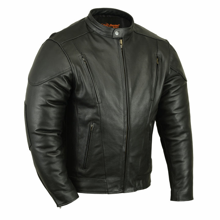 DS Men's Vented M/C Jacket w/ Plain Sides