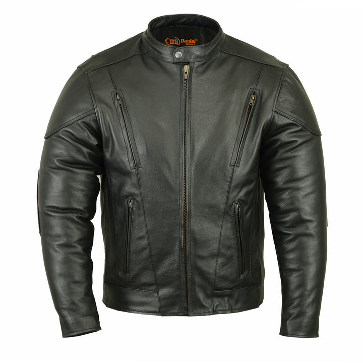 DS Men's Vented M/C Jacket w/ Plain Sides