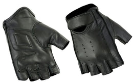 RevMaster Men's leather Fingerless gloves Men's Fingerless Gloves Renegade Classics