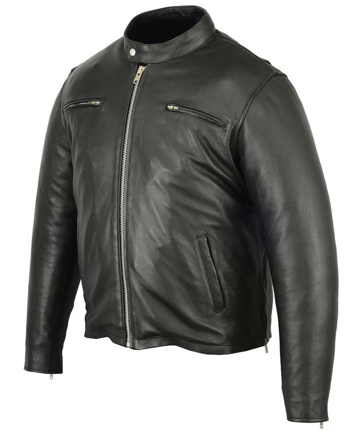 Hoodex Men’s Black Sporty Cruiser Jacket