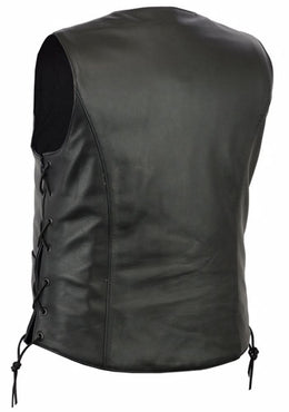 Aemor Women's Leather Motorcycle Vest Women's Leather Vests Renegade Classics