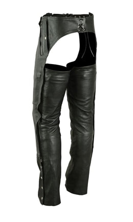 Buster Unisex leather motorcycle chaps Chaps & Pants Renegade Classics
