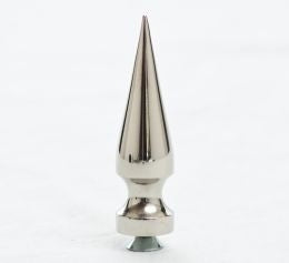J154 Chrome 2 3/4" Spike Spikes/ Beads Warhawk Customs