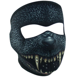 WNFM416 ZAN® Full Mask- Neoprene- Silver Bullet Full Face Masks ZAN Headgear