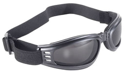 4520 Nomad Goggle Black Frame- Smoke Lens Goggles Pacific Coast Sunglasses