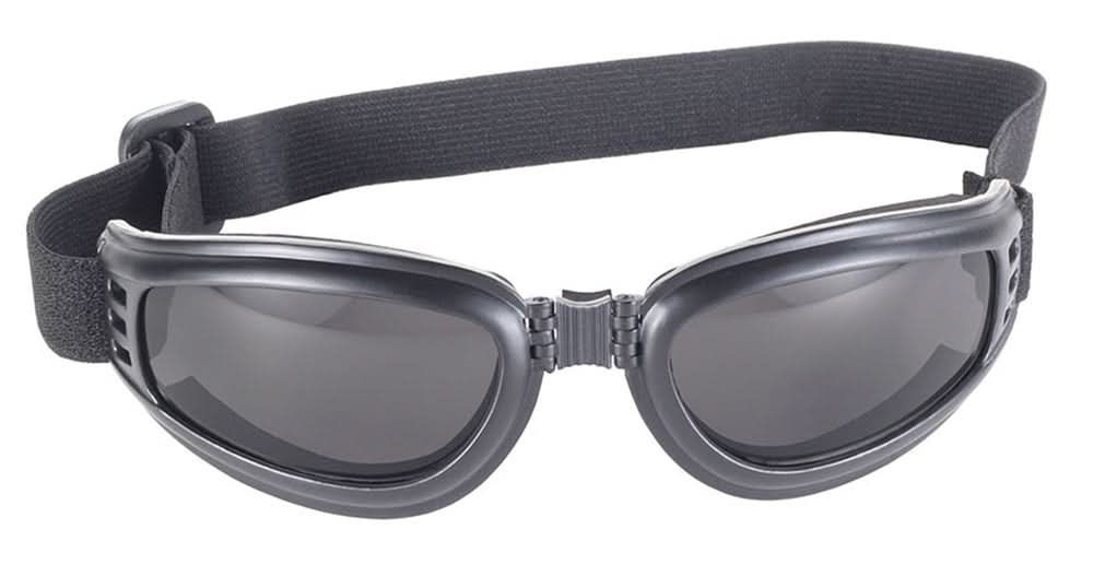 4520 Nomad Goggle Black Frame- Smoke Lens Goggles Pacific Coast Sunglasses