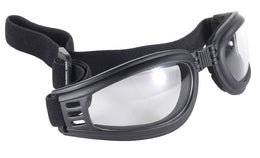 4525 Nomad Goggle Black Frame- Clear Lens Goggles Pacific Coast Sunglasses