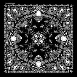 BD2514 Bandana Paisley GS Skeletal Bandanas Carolina Mfg.
