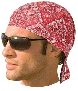 HW2614 Headwrap Paisley Red Headwraps Renegade Classics
