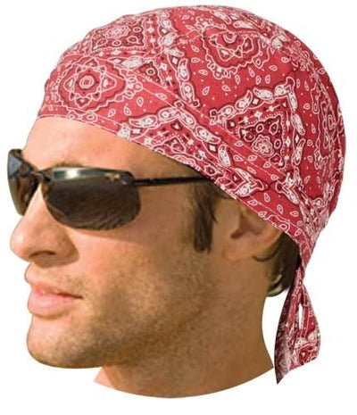 HW2614 Headwrap Paisley Red Headwraps Renegade Classics