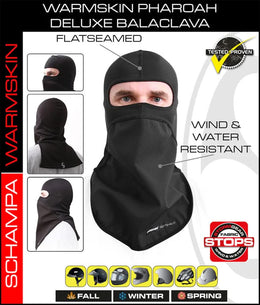 BLCLV012 Pharoah Deluxe Balaclava- StormGear Botton- WarmSkin Top Head/Neck/Sleeve Gear Schampa