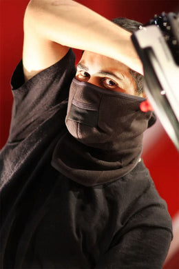 VNG006 StormGear Hanibal Facemask w/ Velcro Closure/ Nose Opening Head/Neck/Sleeve Gear Schampa