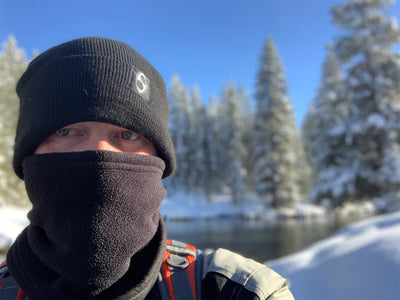 NG002 Single Layer Fleece NeckGaiter- Black Head/Neck/Sleeve Gear Schampa