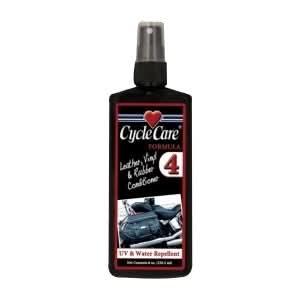04008 Formula 4- Leather, Vinyl & Rubber Conditioner 8oz Bike Cleaners Cycle Care