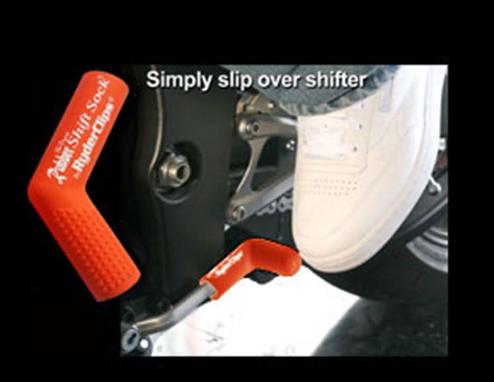 RSS-ORANGE Rubber Shift Sock- Orange Rubber Shift Sock Ryder Clips