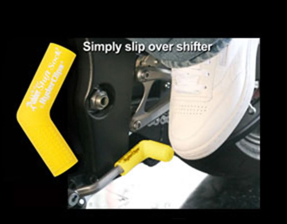RSS-YELLOW Rubber Shift Sock- Yellow Rubber Shift Sock Ryder Clips
