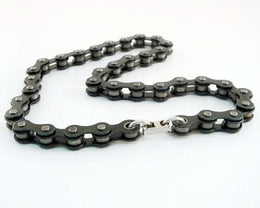 A321N Bike Chain Choker- Black Necklaces/ Chokers Renegade Classics