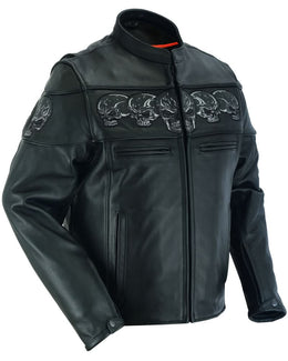 Revenant Men's Black Scooter Jacket Men's Leather Jackets Renegade Classics