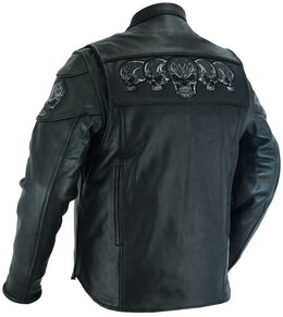 Revenant Men’s Black Scooter Jacket Men's Leather Jackets Renegade Classics