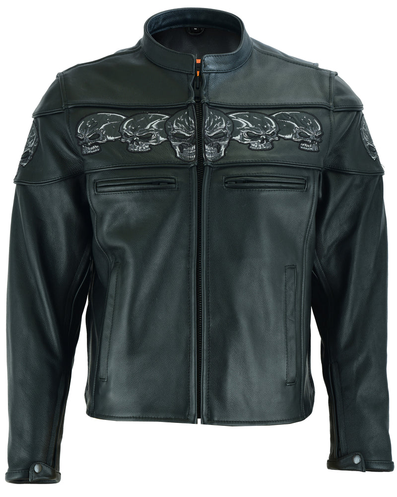 Revenant Men’s Black Scooter Jacket Men's Leather Jackets Renegade Classics