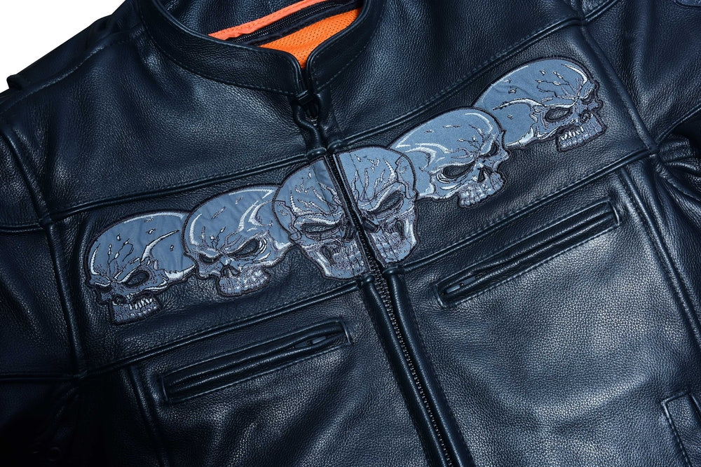 Revenant Men’s Black Scooter Jacket Men's Leather Jackets Renegade Classics