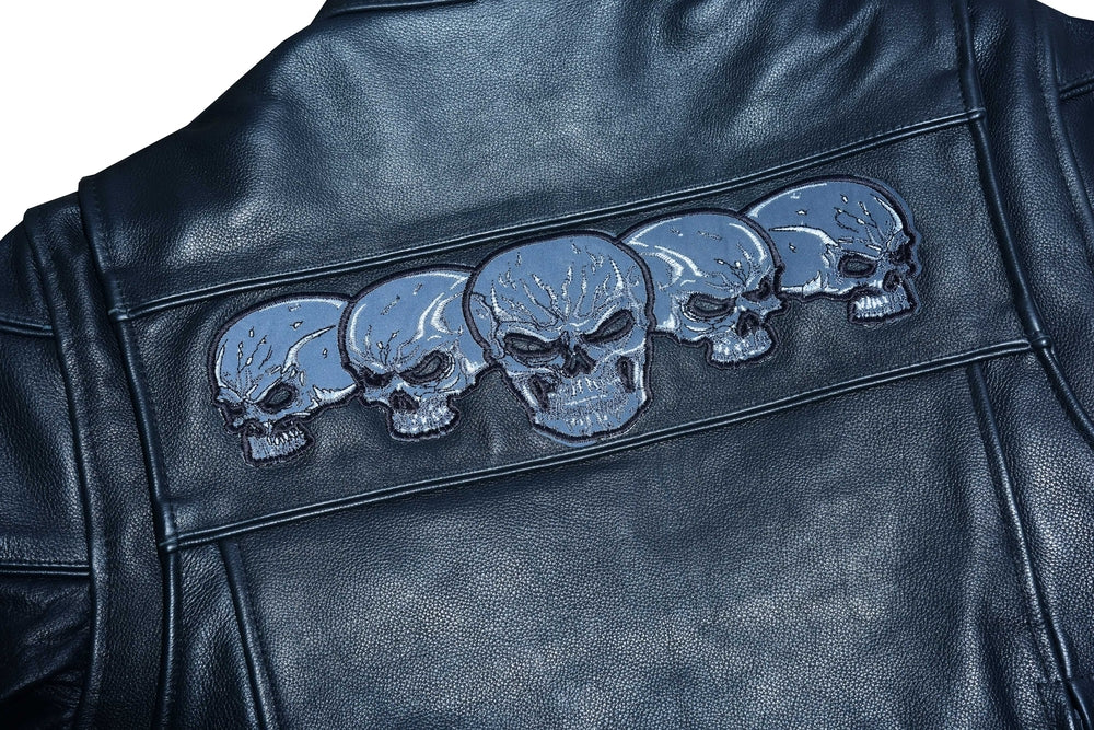 Revenant Men’s Black Scooter Jacket Men's Leather Jackets Renegade Classics