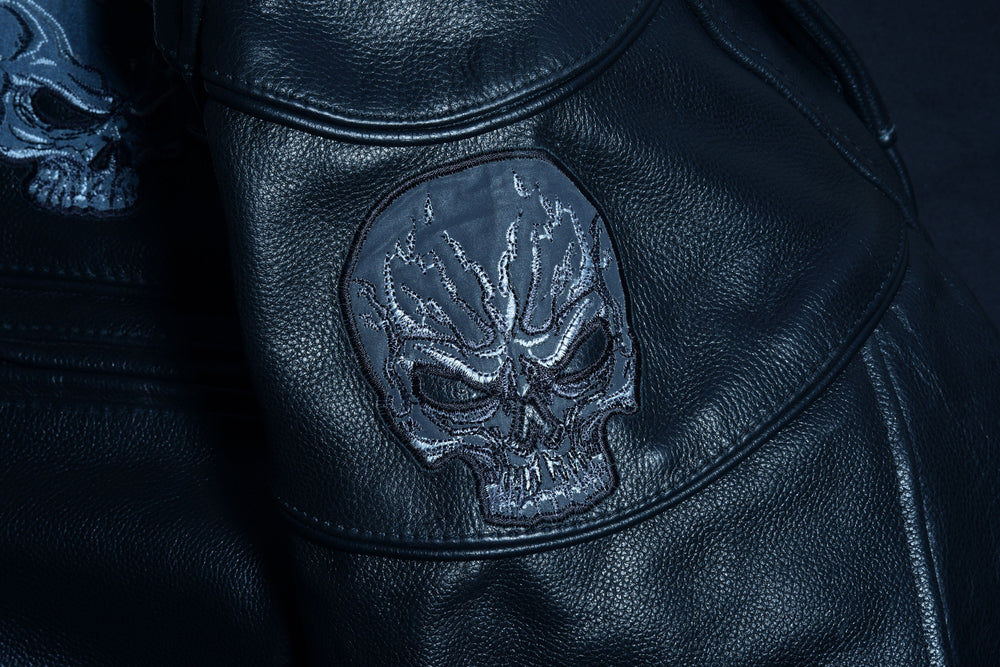 Revenant Men’s Black Scooter Jacket Men's Leather Jackets Renegade Classics