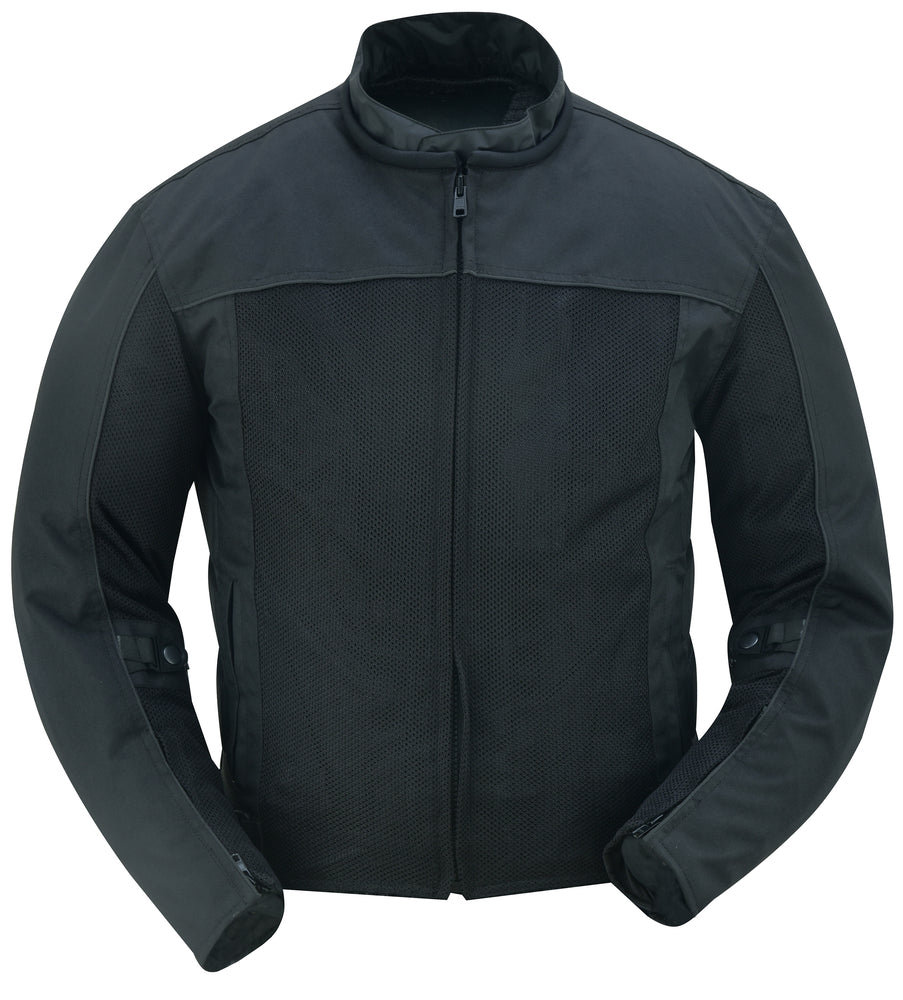 Drift Men's Mesh Jacket – Black Men's Textile Jackets Renegade Classics