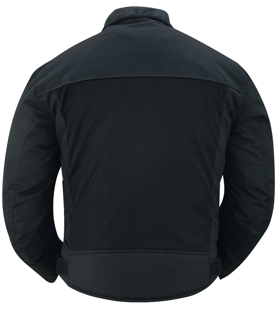 Drift Men's Mesh Jacket – Black Men's Textile Jackets Renegade Classics