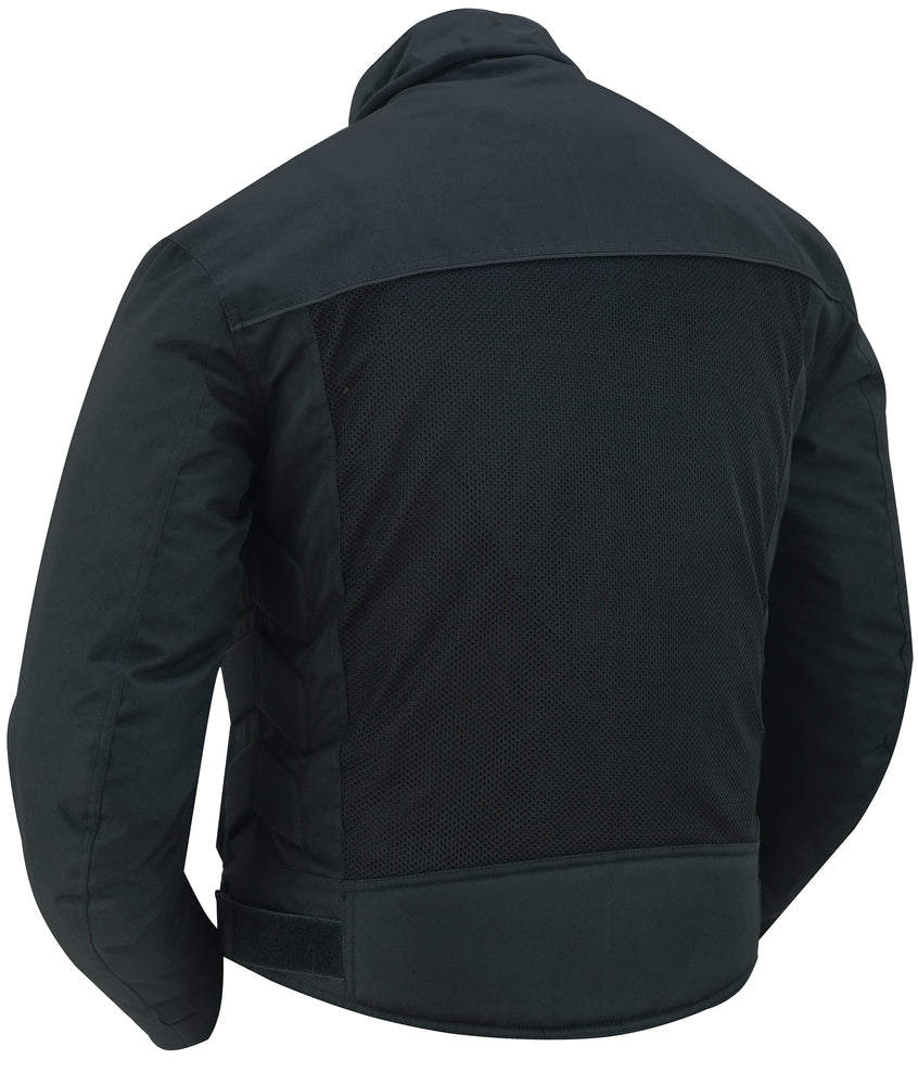 Drift Men's Mesh Jacket – Black Men's Textile Jackets Renegade Classics
