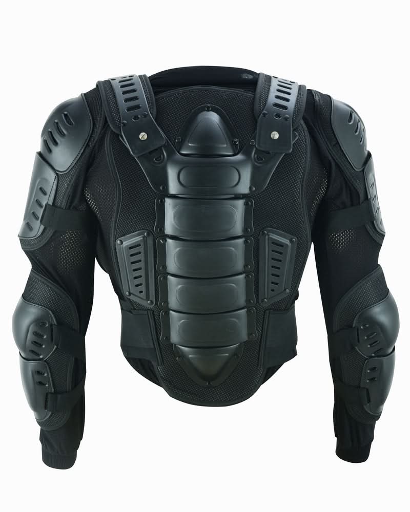 Motorcycle Full Protection Body Armor - Black Body Armor Renegade Classics