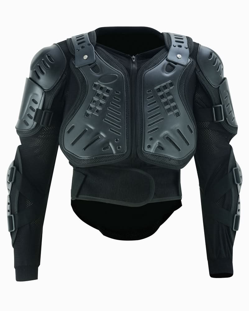 Motorcycle Full Protection Body Armor - Black Body Armor Renegade Classics