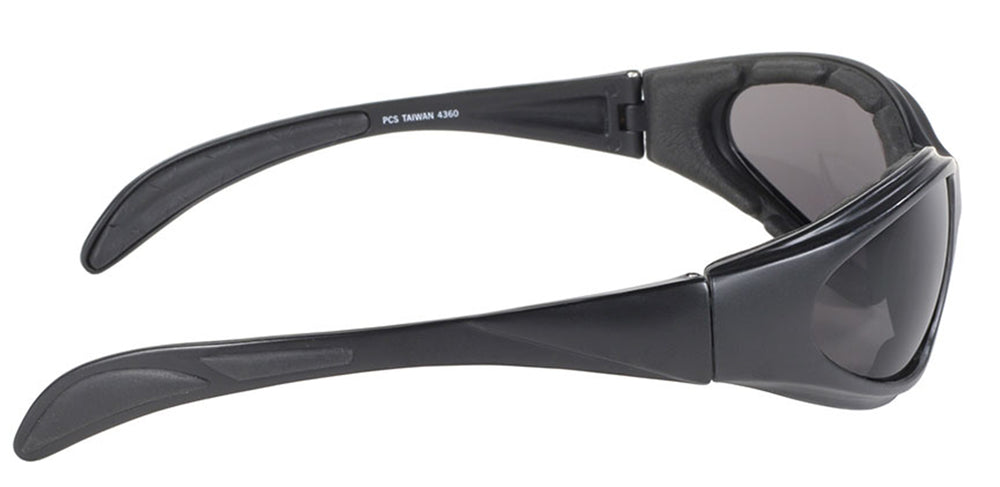 4360 Chopper Blk Frm/Smoke Lens Sunglasses Pacific Coast Sunglasses