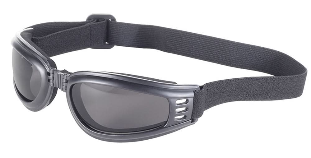 4520 Nomad Goggle Black Frame- Smoke Lens Goggles Pacific Coast Sunglasses