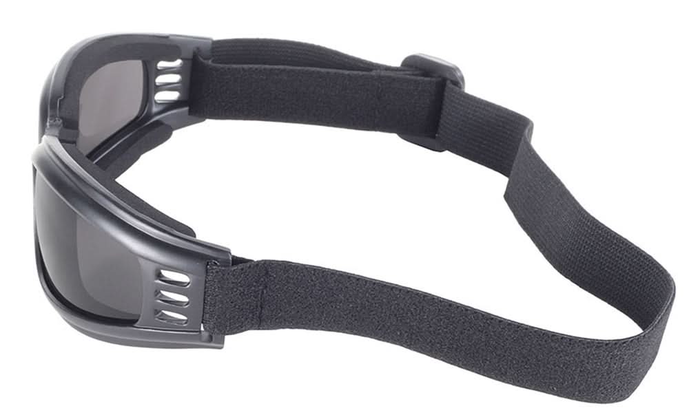 4520 Nomad Goggle Black Frame- Smoke Lens Goggles Pacific Coast Sunglasses