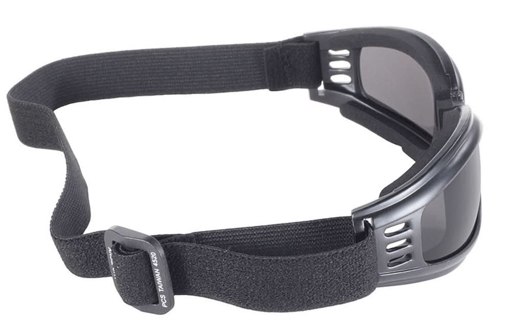 4520 Nomad Goggle Black Frame- Smoke Lens Goggles Pacific Coast Sunglasses