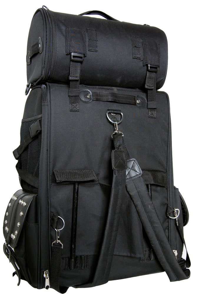 DS Updated Touring Sissy Bar Bag w/ Studs Sissy Bar Bags Renegade Classics