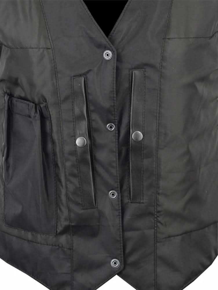 Aemor Women's Leather Motorcycle Vest Women's Leather Vests Renegade Classics