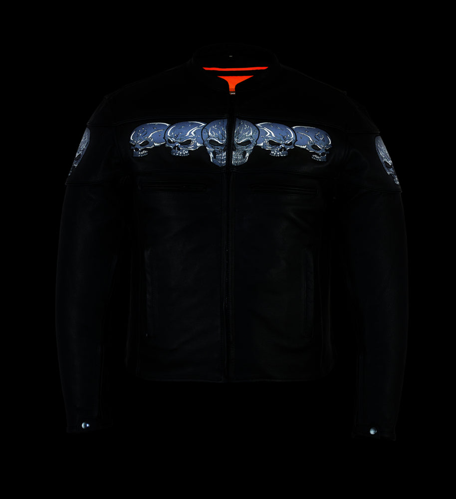 Revenant Men’s Black Scooter Jacket Men's Leather Jackets Renegade Classics