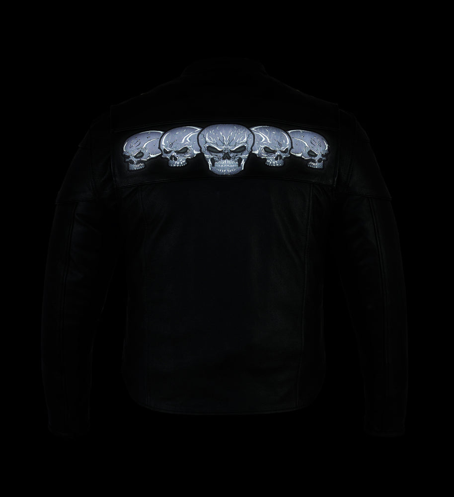 Revenant Men’s Black Scooter Jacket Men's Leather Jackets Renegade Classics