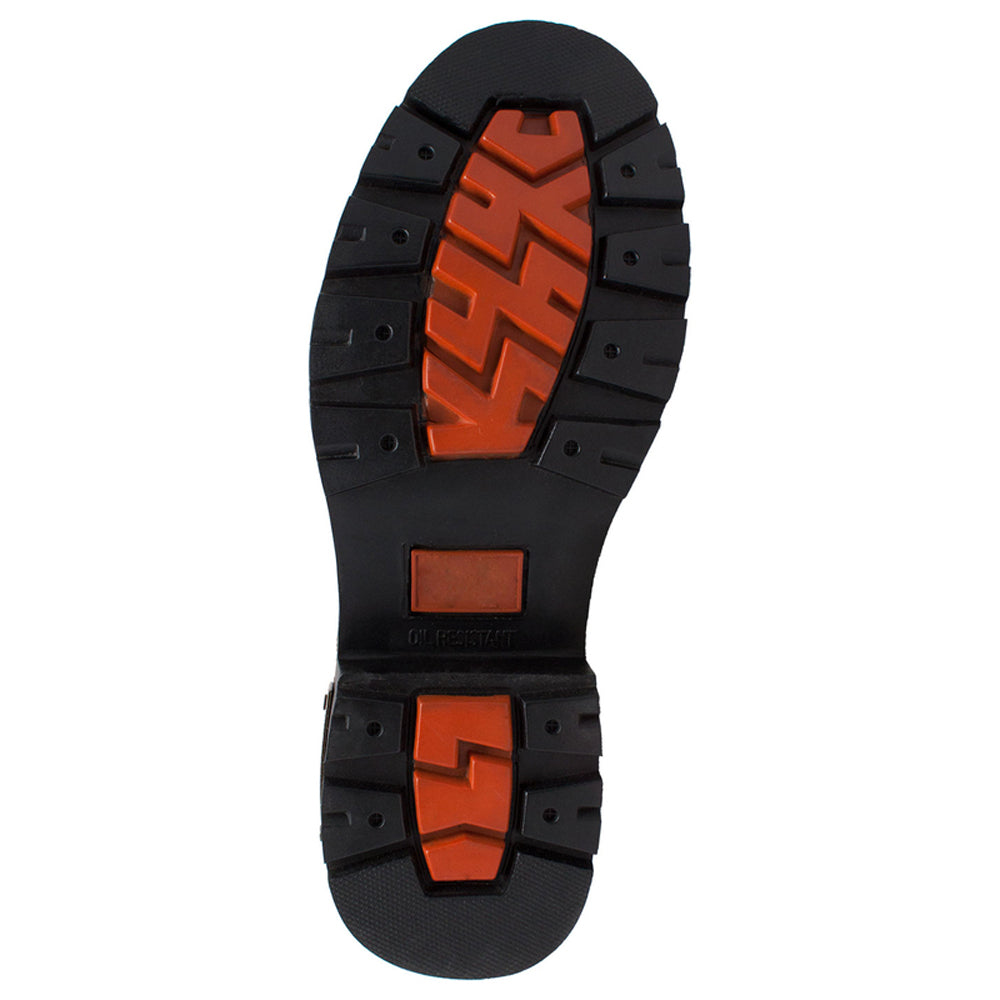 Edgewalker Men's 6" Black Motorcycle Boots Men's Footwear Adtec Footwear