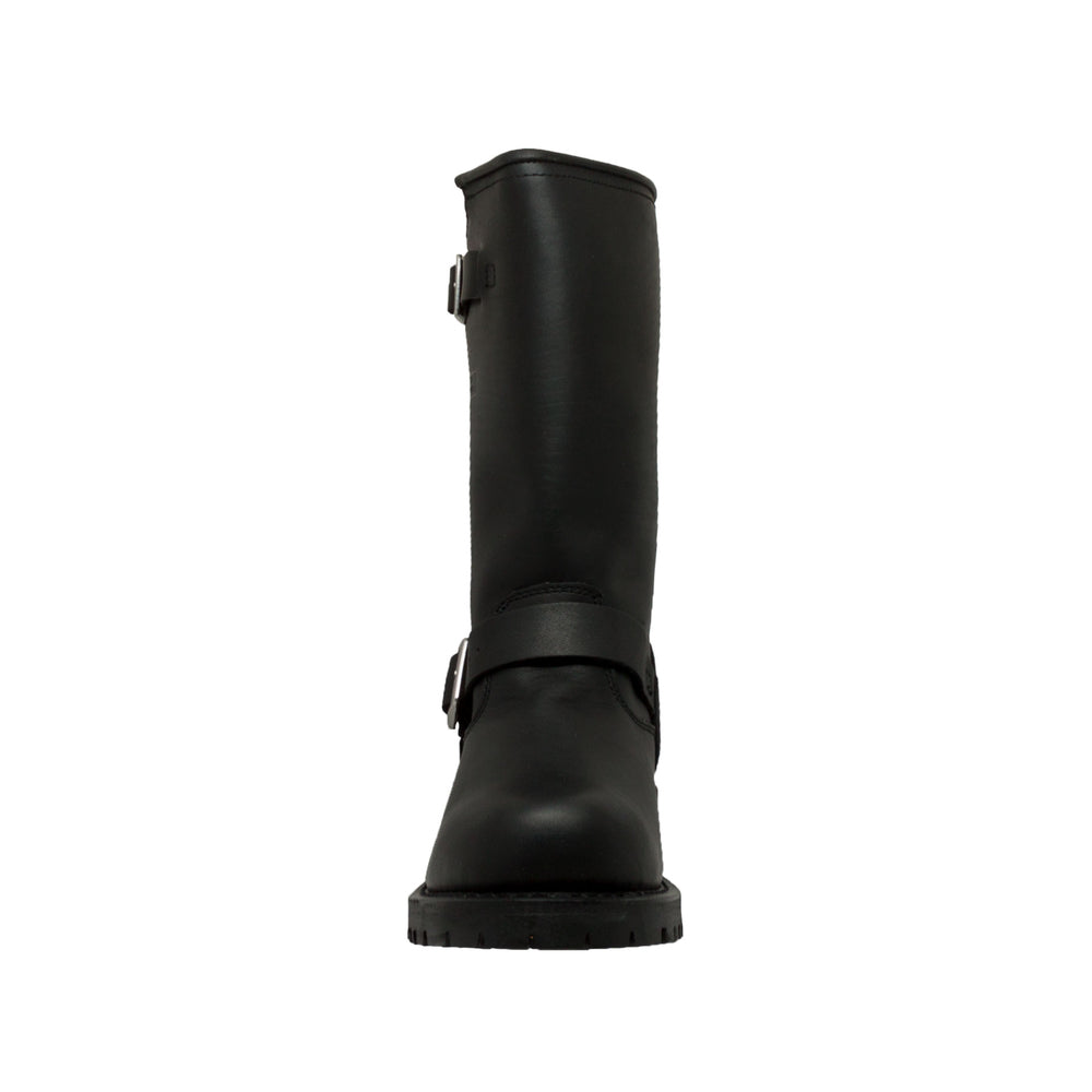 Shadowstep Men's Black leather motorcycle boots Men's Footwear Adtec Footwear