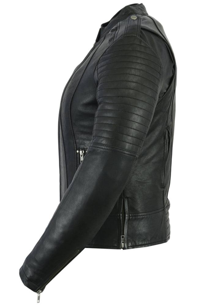 MotoDiva Women's Leather Motorcycle Vest Women's Leather Jackets Renegade Classics