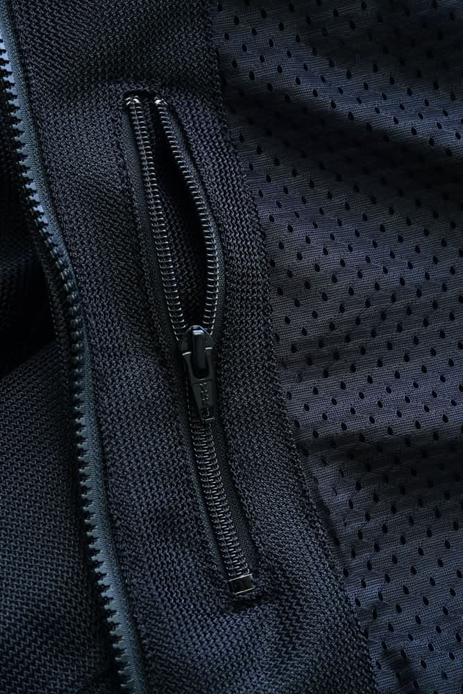 Born Flare Mesh Motorcycle Jacket - Black/Orange Women's Textile Jackets Renegade Classics