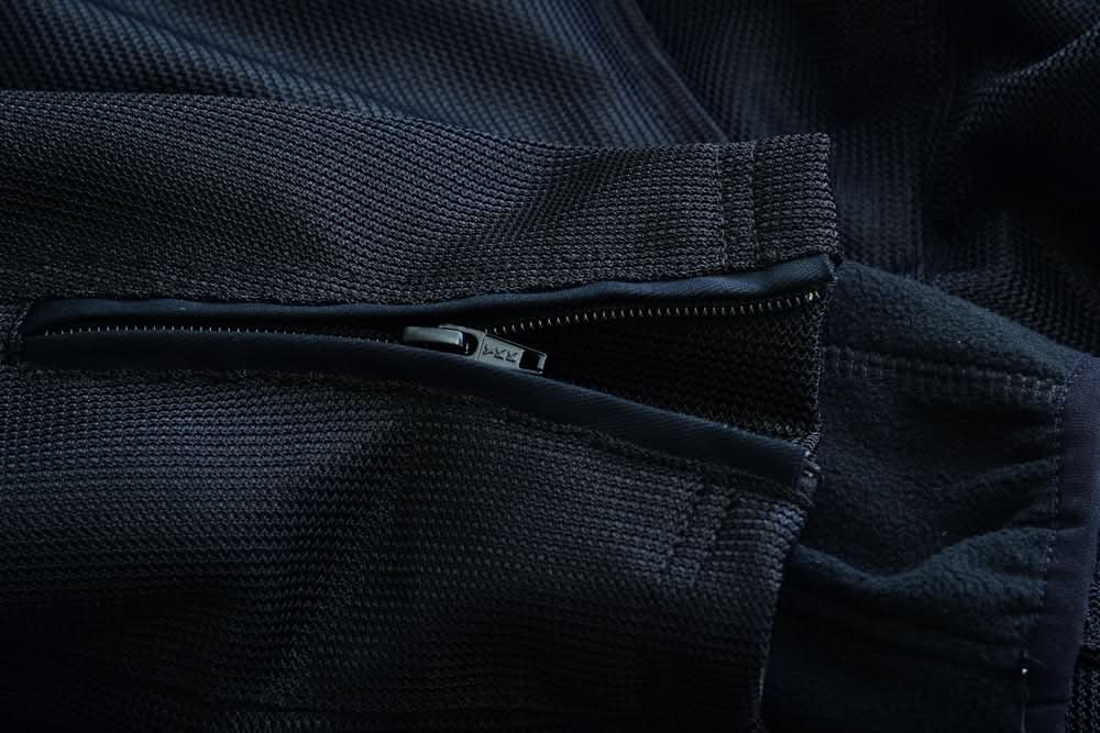 Born Flare Mesh Motorcycle Jacket - Black/Orange Women's Textile Jackets Renegade Classics