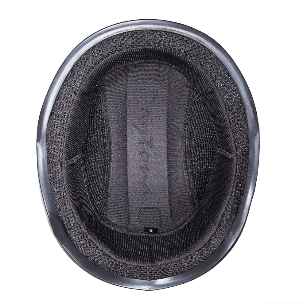 D6-SFS D.O.T. DAYTONA SKULL CAP - W/ SKULL FLAMES SILVER Helmets Daytona Helmets