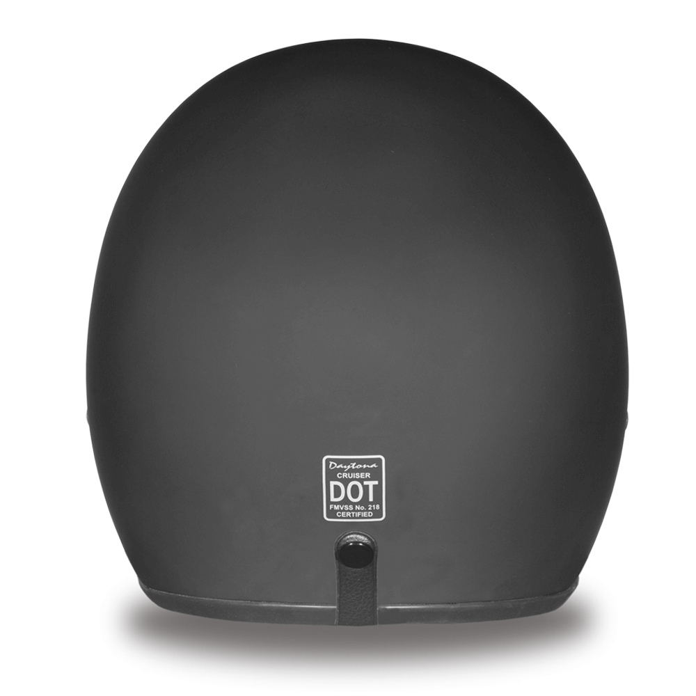 DC1-B D.O.T. DAYTONA CRUISER - DULL BLACK Helmets Daytona Helmets