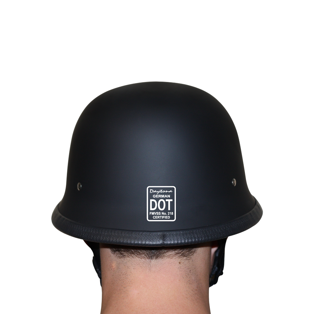 G1-A D.O.T. GERMAN - HI-GLOSS BLACK Helmets Daytona Helmets